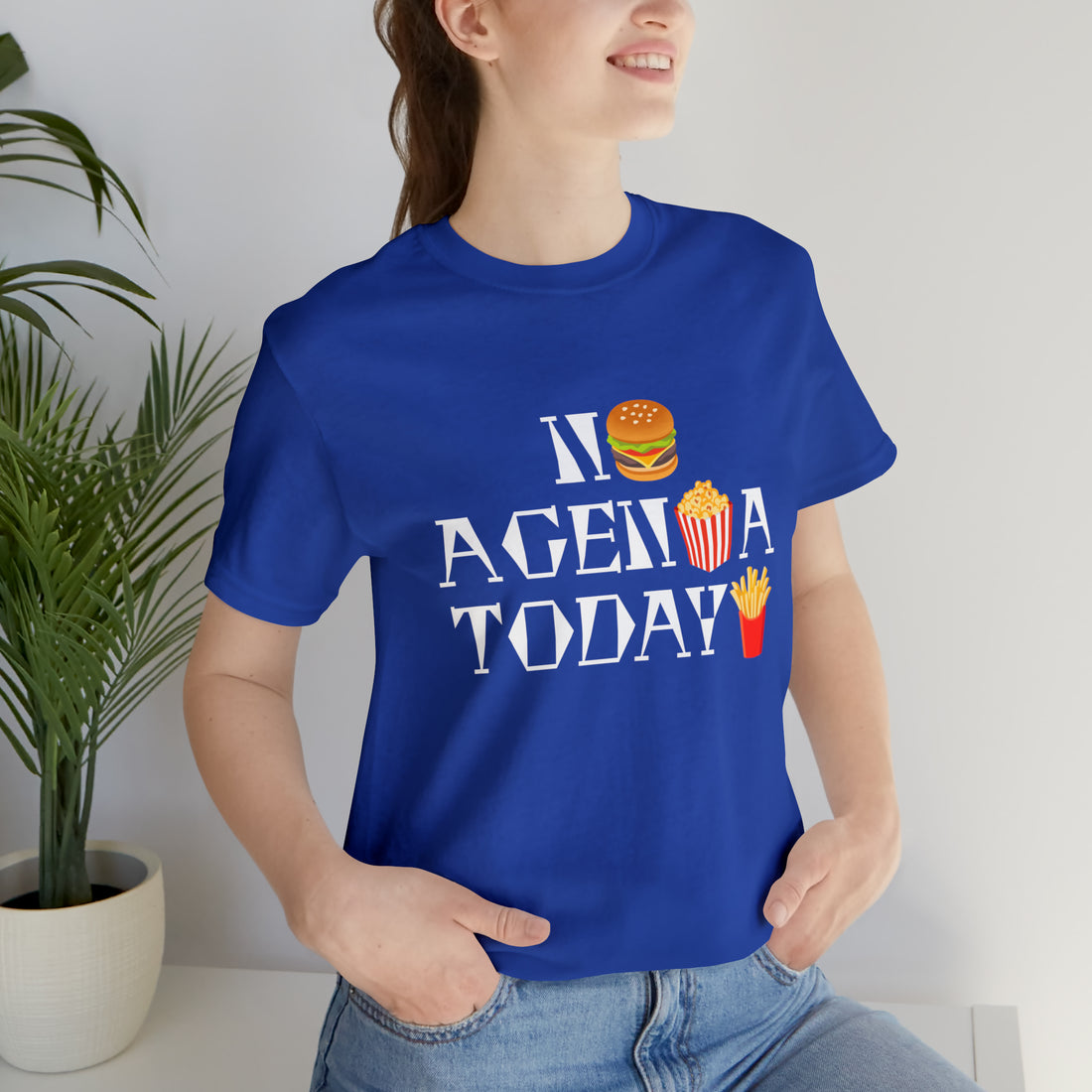 Unisex No Agenda Jersey Tee