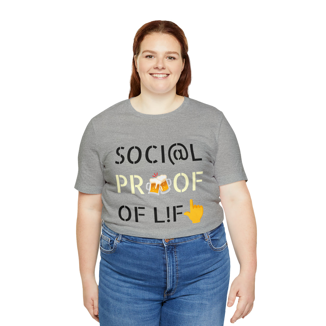 Unisex Social Proof Jersey Tee