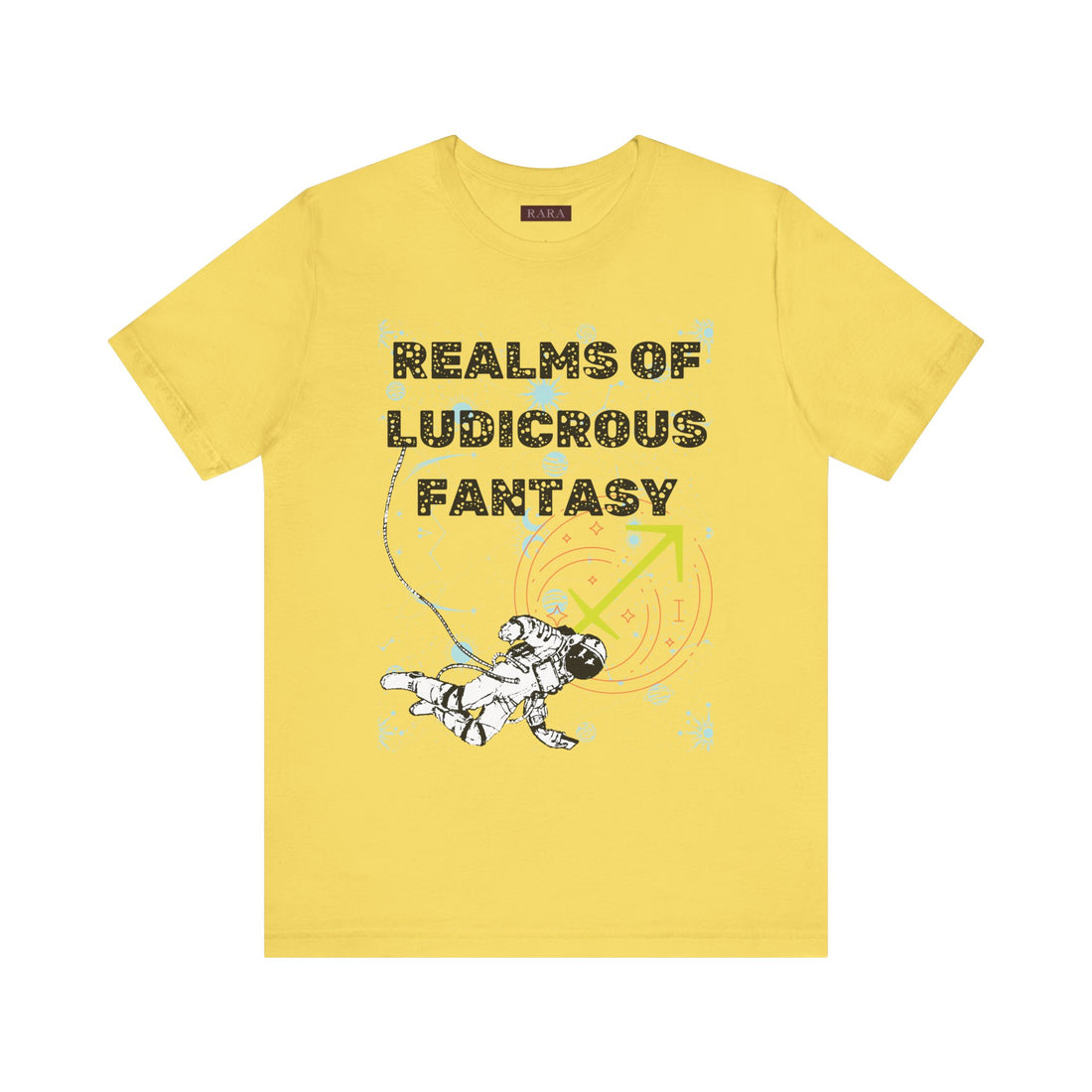 Fantasy Realm Typography Unisex Jersey Tee