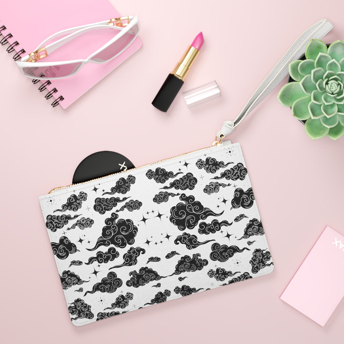 Orient Cloud Clutch Bag