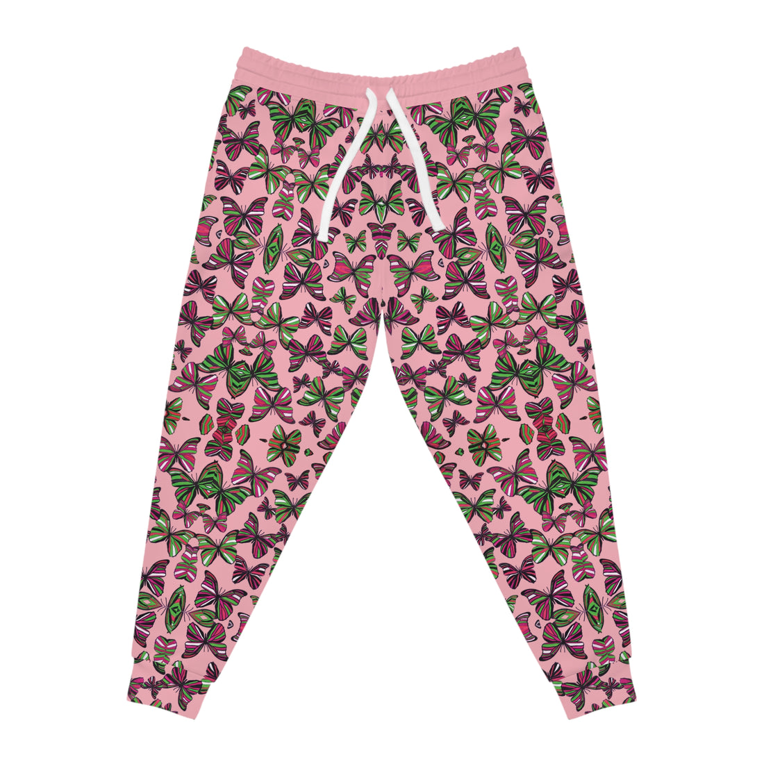 Blush Butterflies Kaleidoscope AOP Joggers