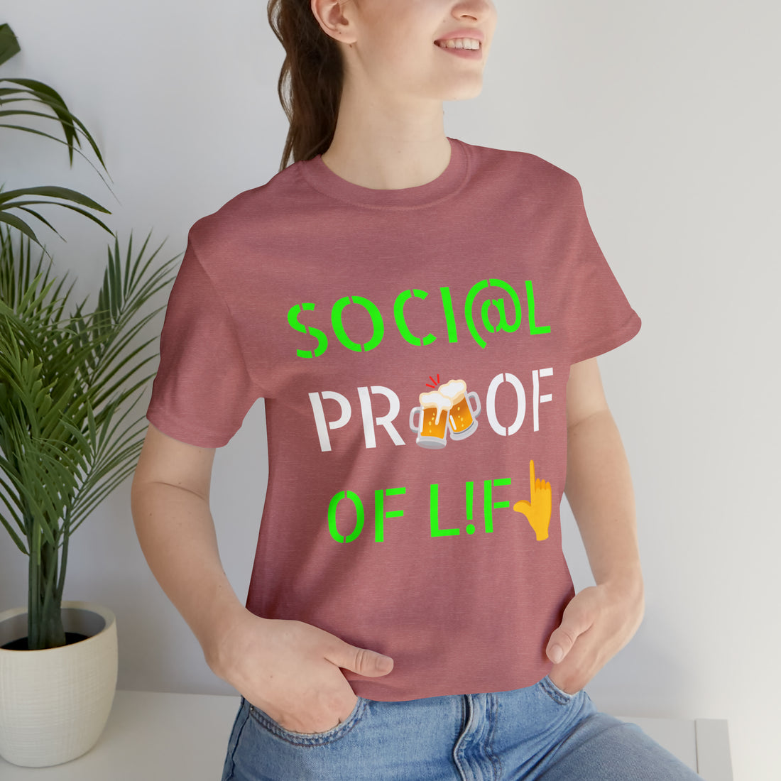 Unisex Social Proof Jersey Tee