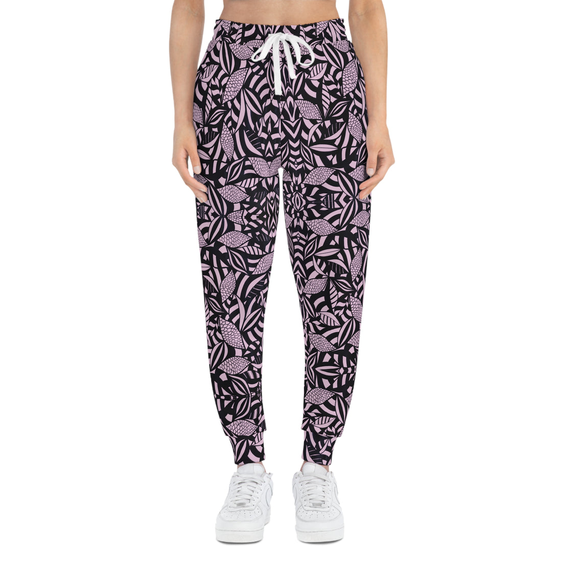 Lilac Tropical Minimalist Unisex Joggers