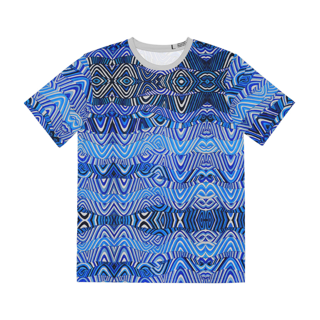 Slate Sonic Men's Polyester Tee (AOP)