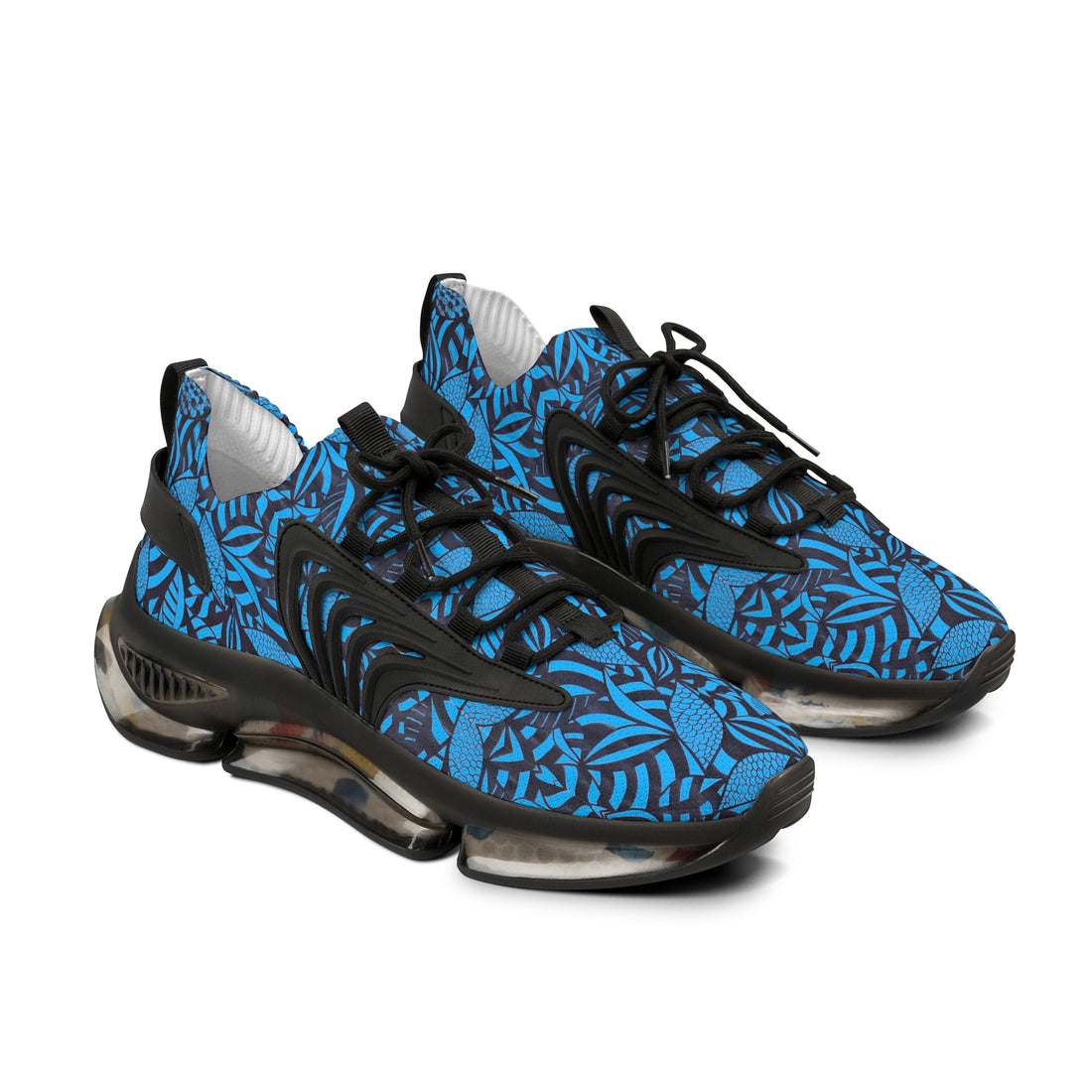 Aqua Tropical Minimalist OTT Men's Mesh Knit Sneakers