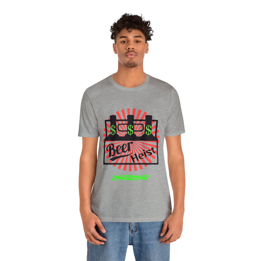 Beer Heist Unisex Jersey Tee