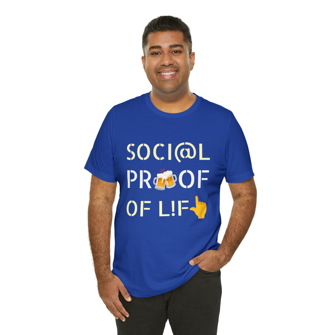 Unisex Social Proof Jersey Tee