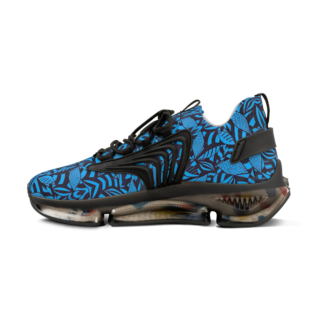 Aqua Tropical Minimalist OTT Men's Mesh Knit Sneakers