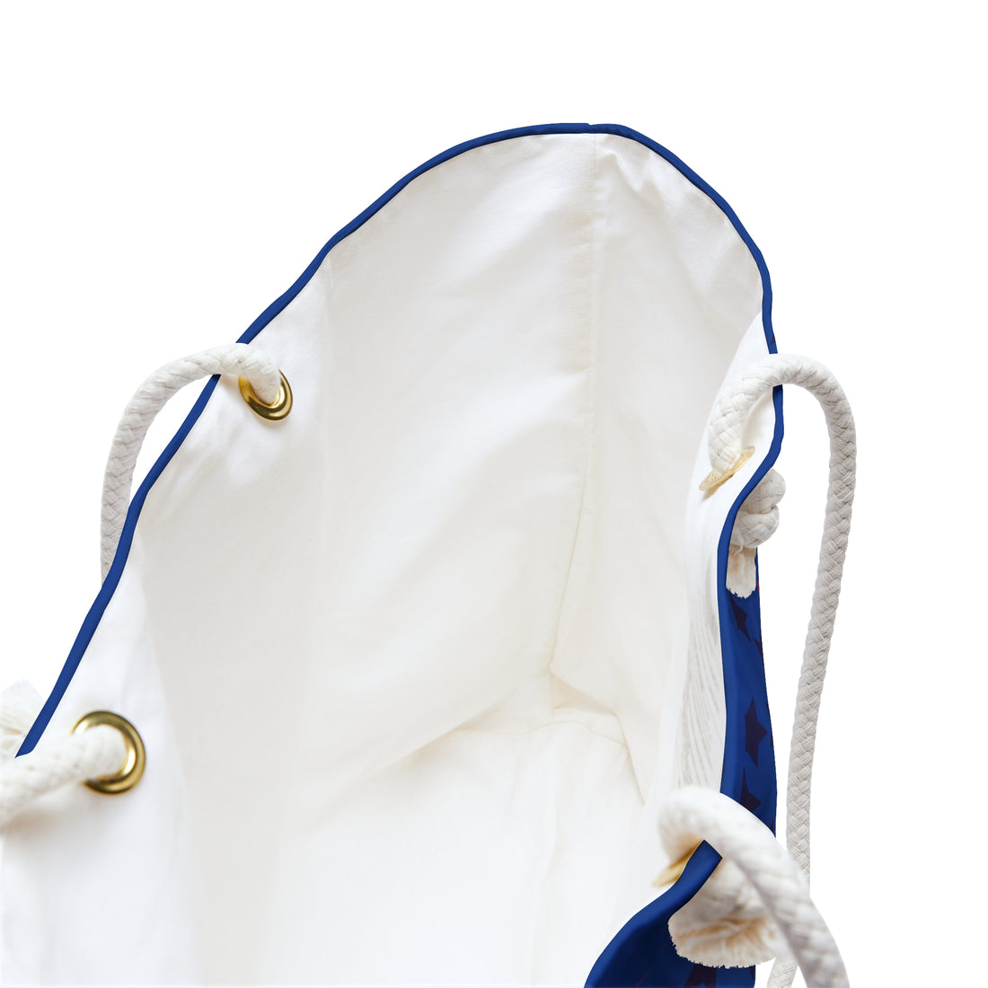 Royal Blue Starry Weekender Tote Bag