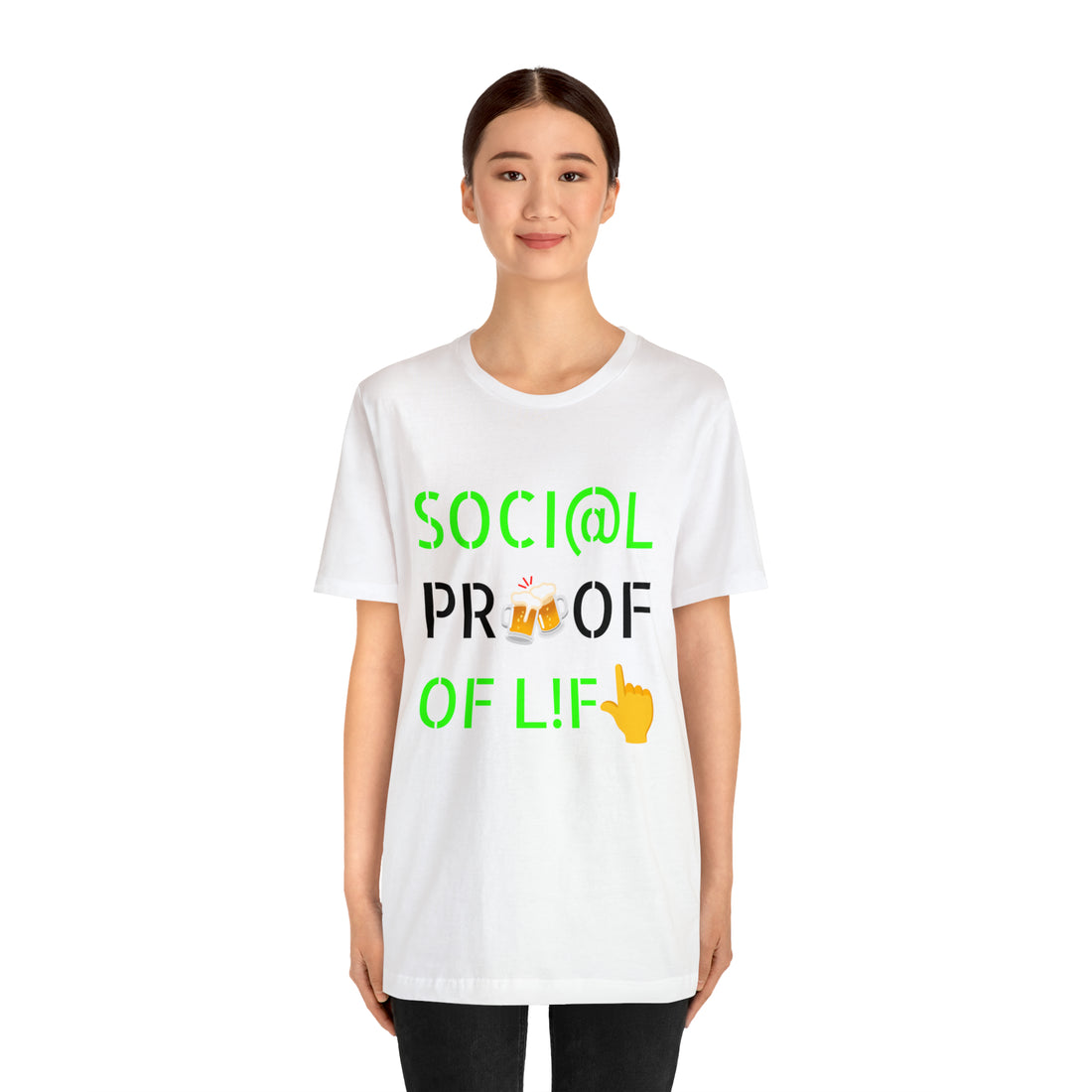 Unisex Social Proof Jersey Tee