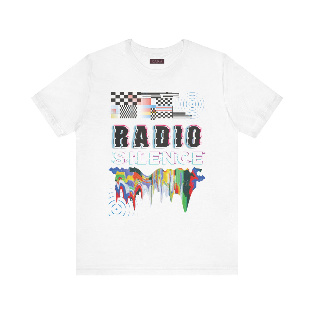 Radio Silence Typography Unisex Jersey Tee