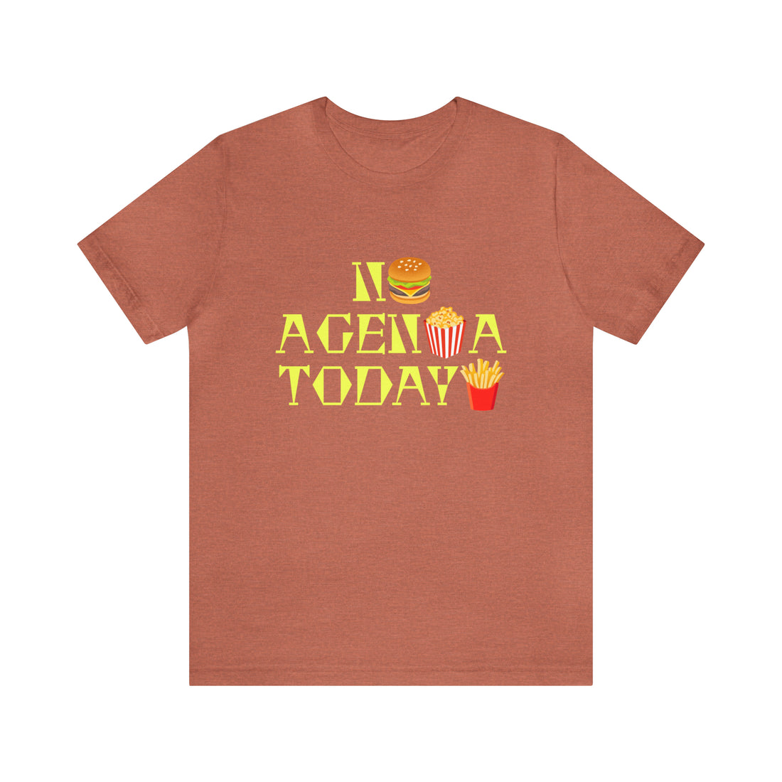 Unisex No Agenda Jersey Tee