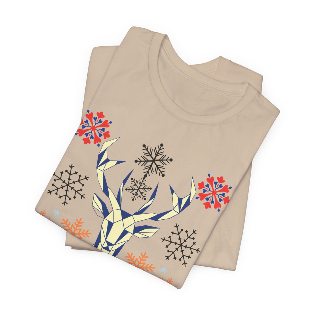 Stag Print Unisex Jersey Tee