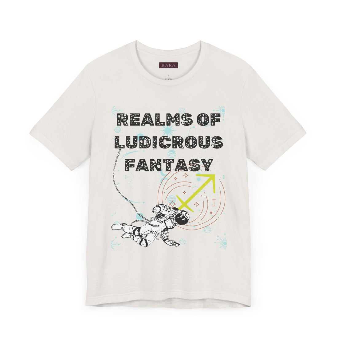 Fantasy Realm Typography Unisex Jersey Tee
