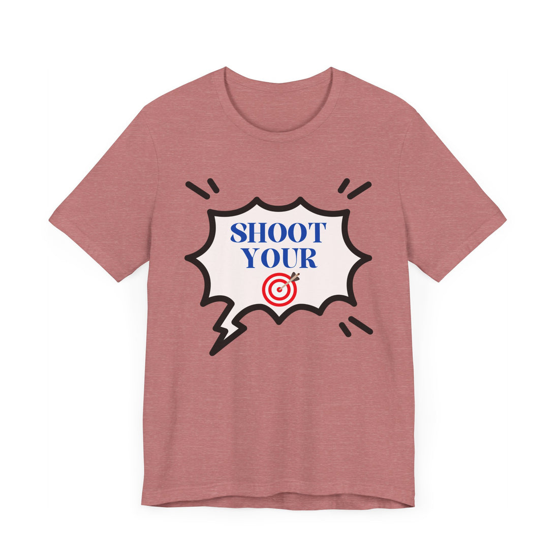 Unisex Statement Typography Jersey Tee