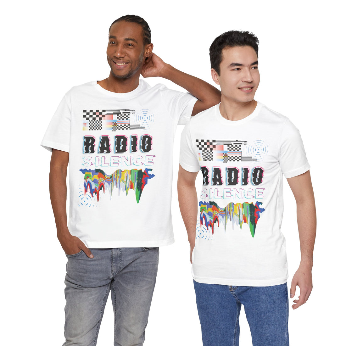 Radio Silence Typography Unisex Jersey Tee