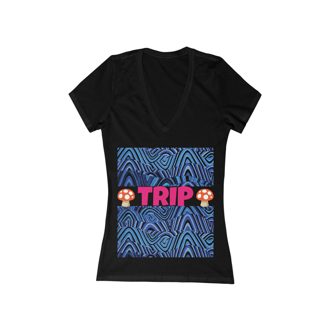 Women's Jersey Sonic Trip V-Neck Tee