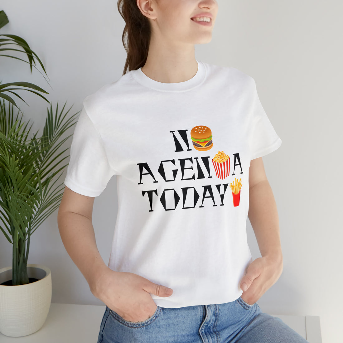 Unisex No Agenda Jersey Tee