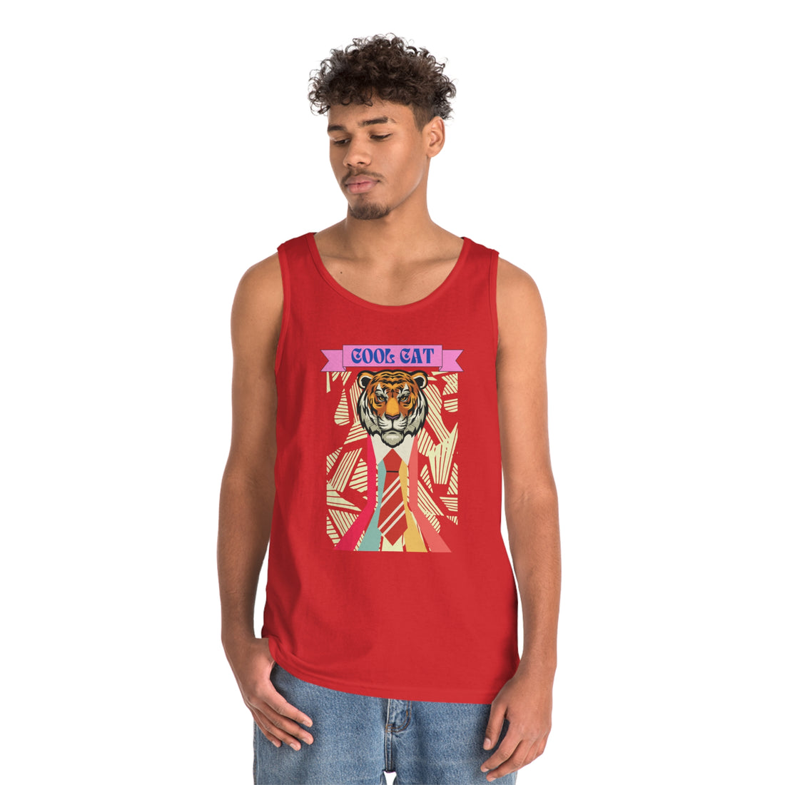 Cool Cat Unisex Tank Top