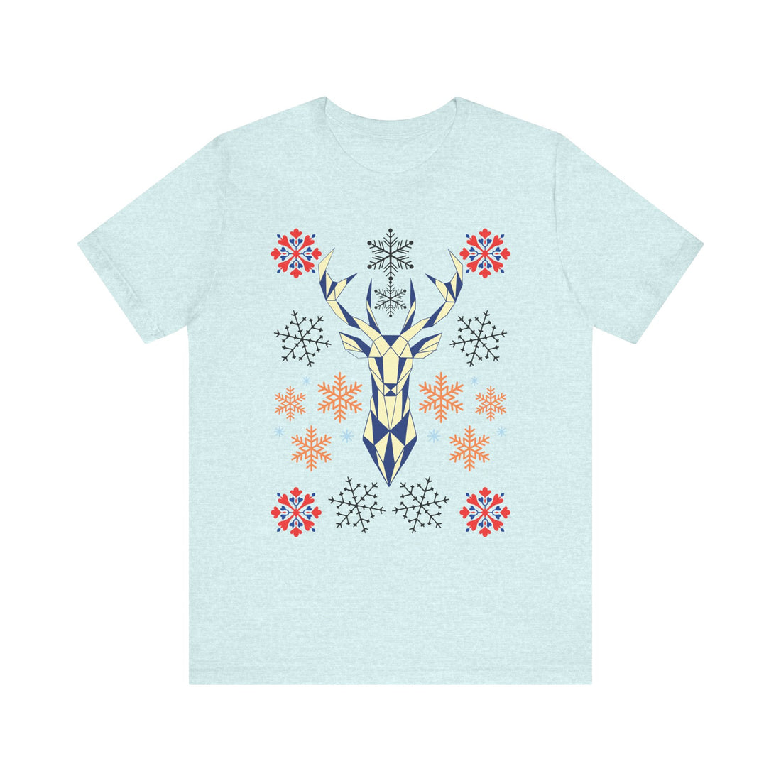 Stag Print Unisex Jersey Tee