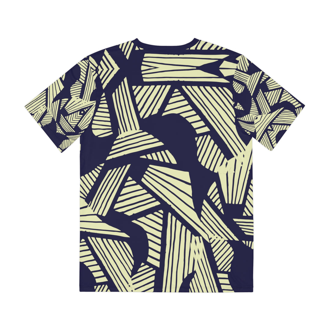 Ink Cool Cat Men's Polyester Tee (AOP)