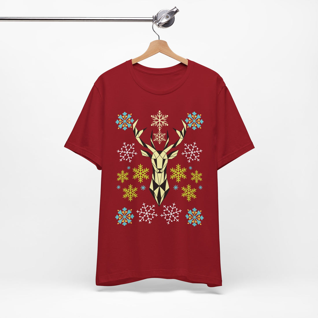Stag Print Unisex Jersey Tee