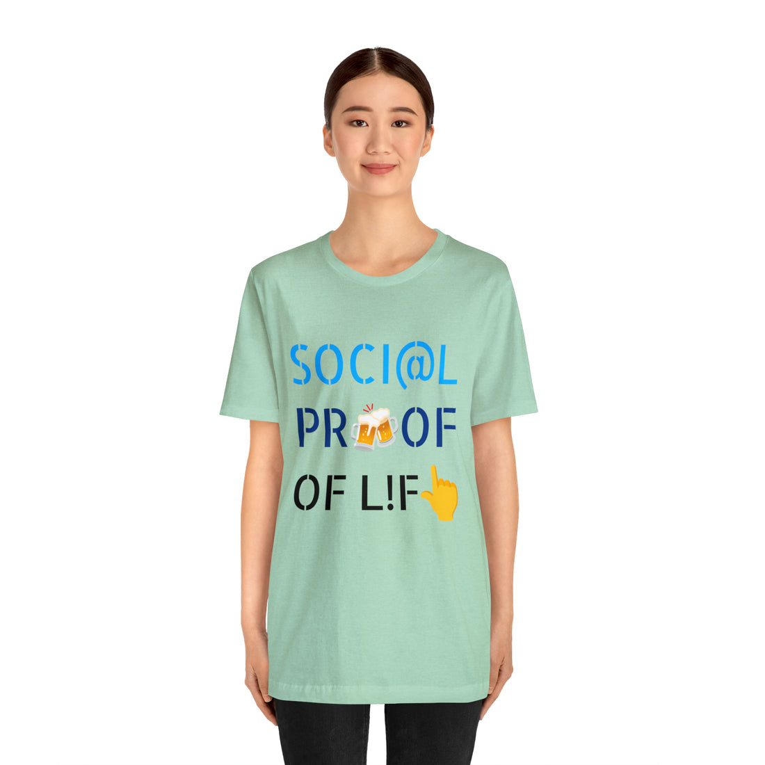 Unisex Social Proof Jersey Tee