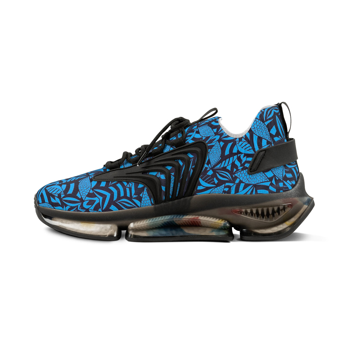 Aqua Tropical Minimalist OTT Men's Mesh Knit Sneakers