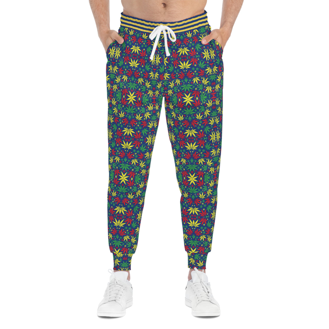 Blue Tropical Rasta toned Unisex Joggers