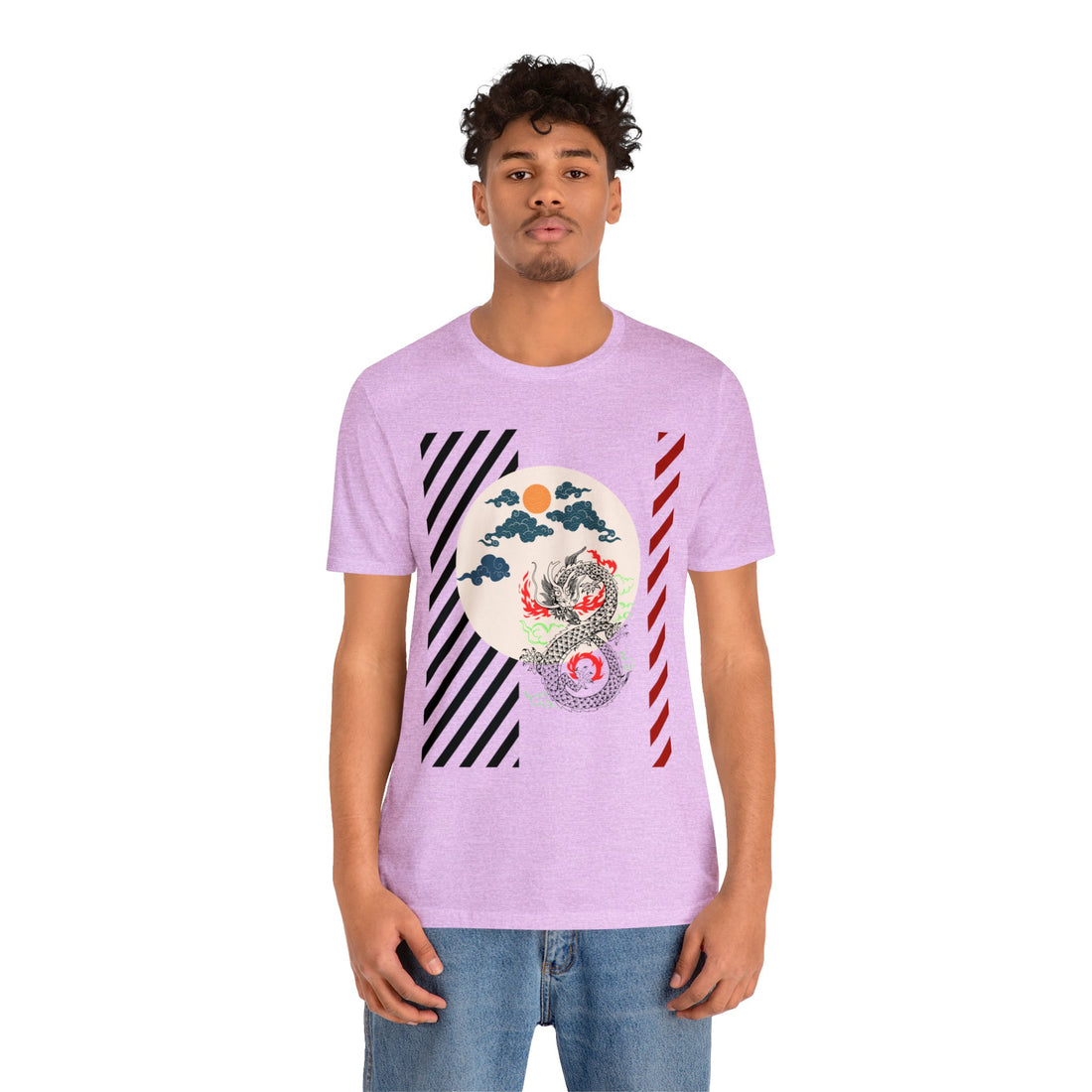 Oriental Dragon Unisex Jersey Tee