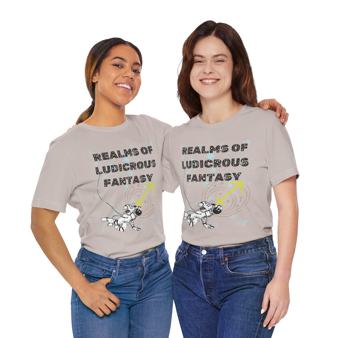 Fantasy Realm Typography Unisex Jersey Tee