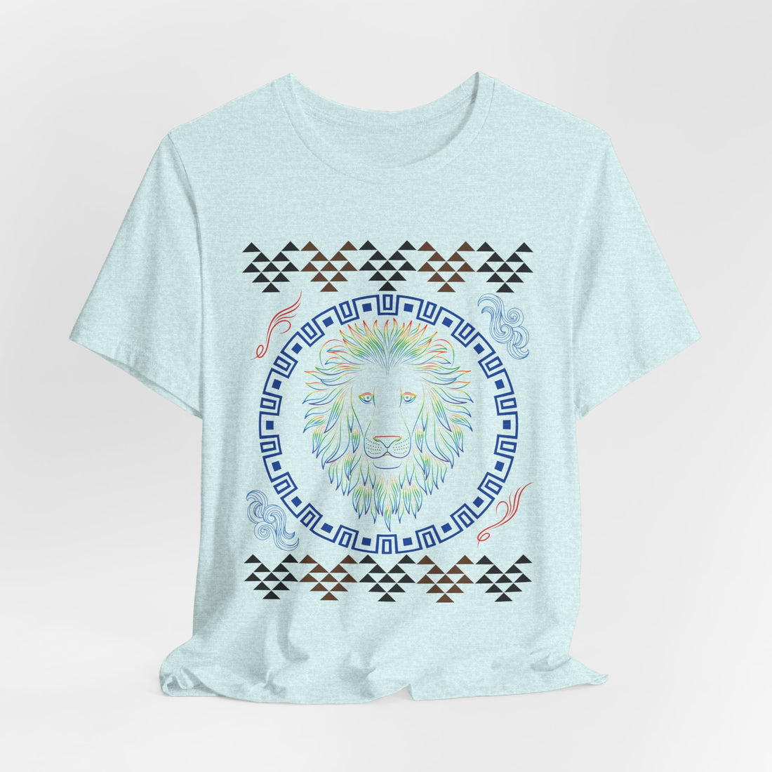 Black Lion Head Unisex Jersey Tee
