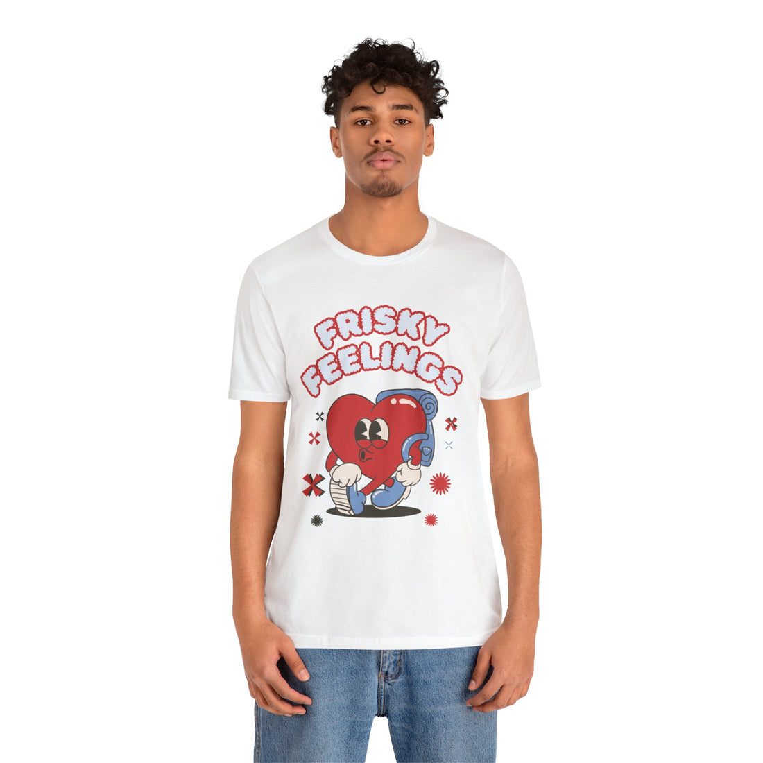 Frisky Feelings Unisex Jersey Tee