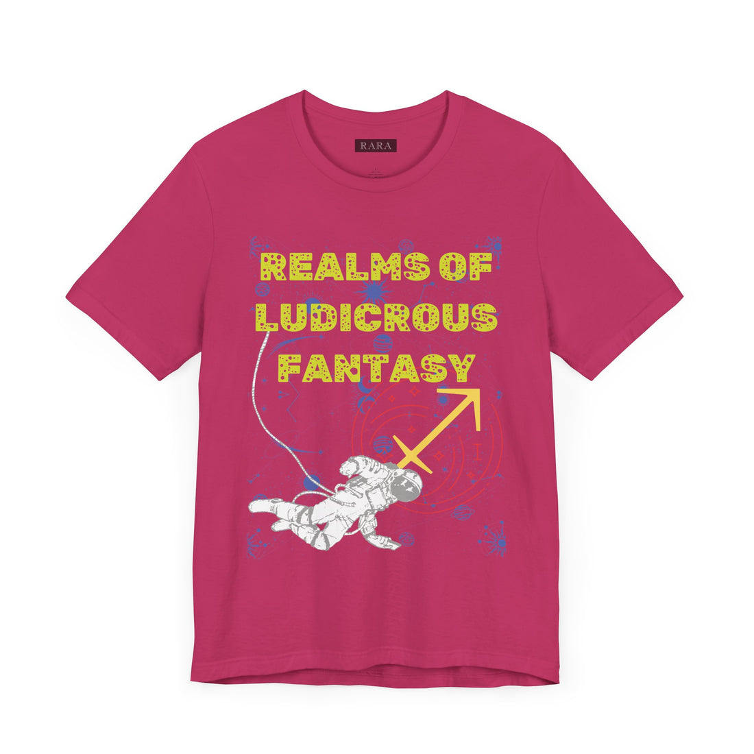 Fantasy Realm Typography Unisex Jersey Tee