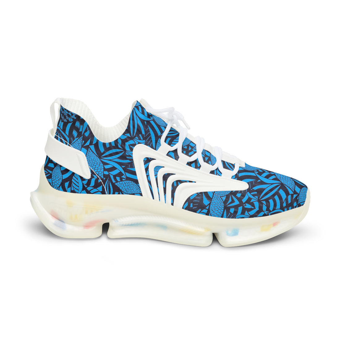 Aqua Tropical Minimalist OTT Men's Mesh Knit Sneakers