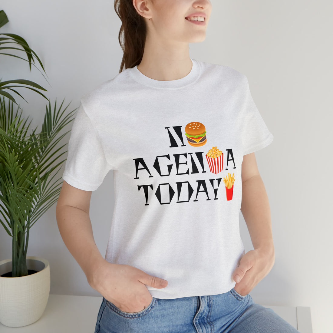 Unisex No Agenda Jersey Tee