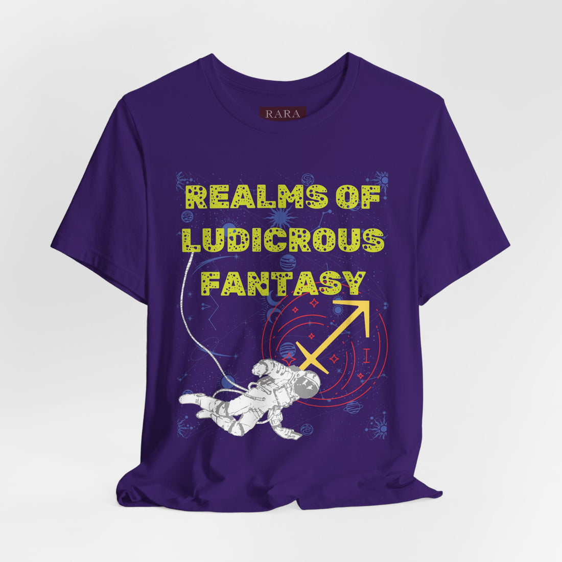 Fantasy Realm Typography Unisex Jersey Tee