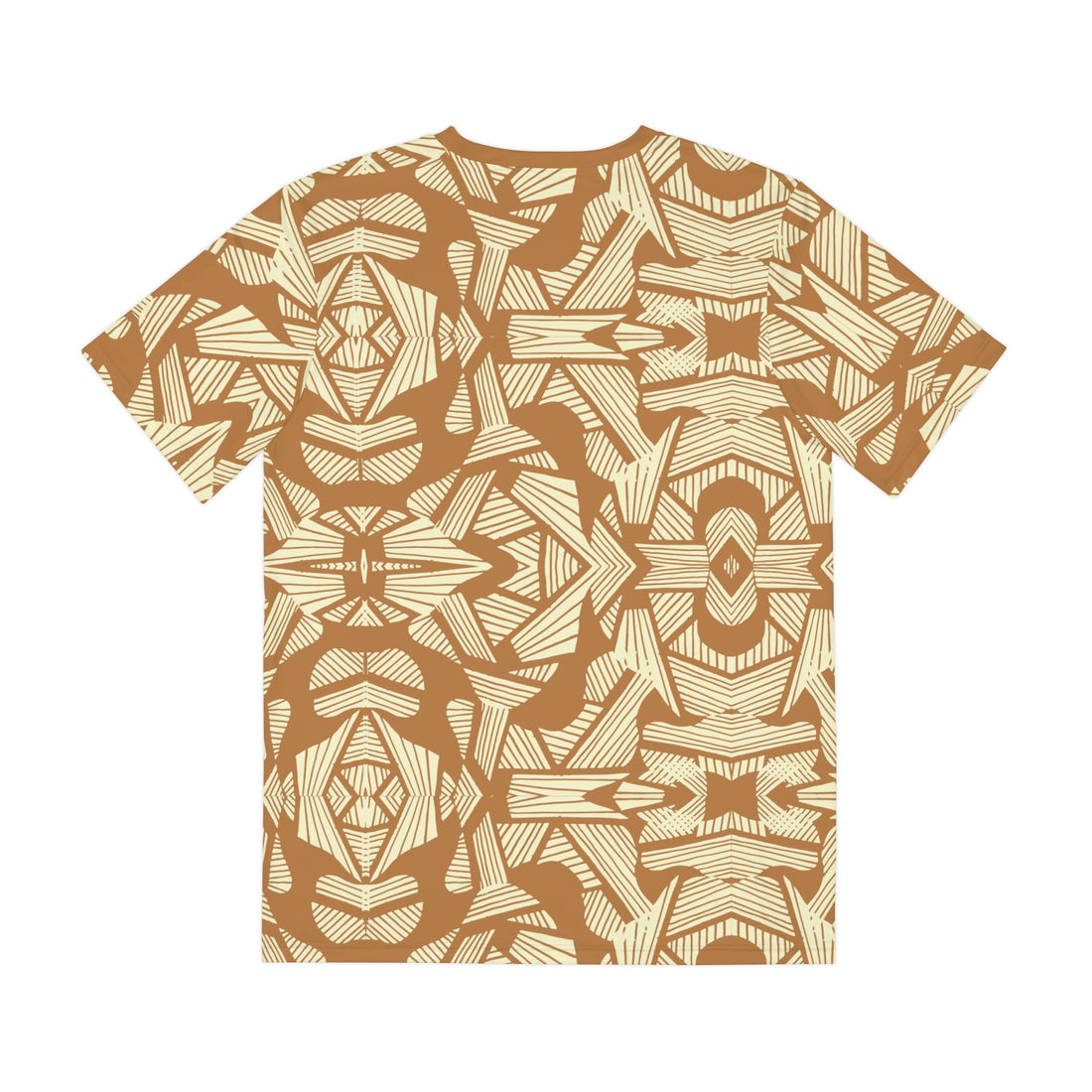 Tussock Men's Rasta Lion Portrait Polyester Tee (AOP)