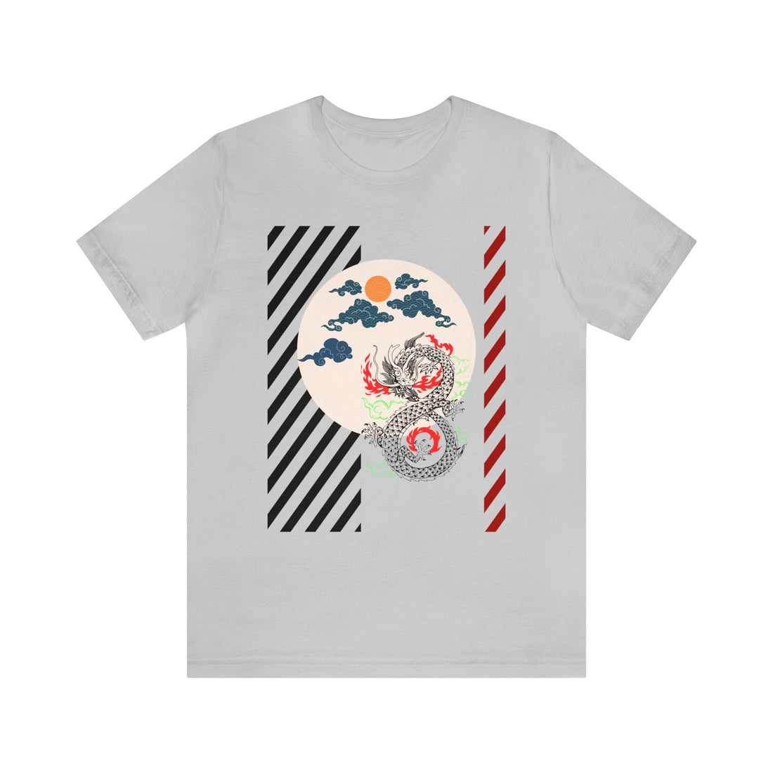 Oriental Dragon Unisex Jersey Tee