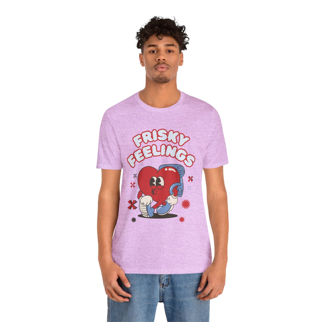 Frisky Feelings Unisex Jersey Tee