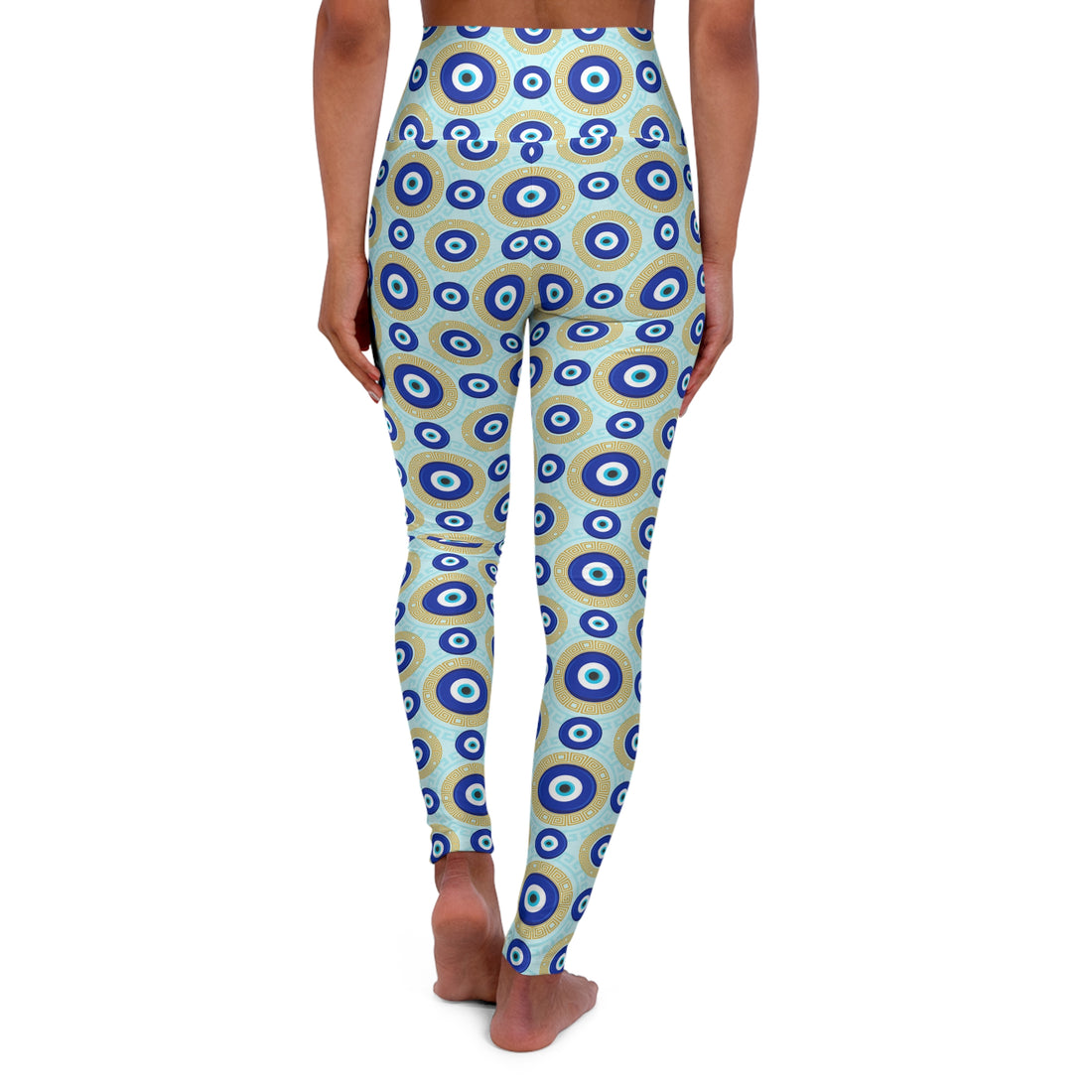Elaborate Evil Eye Yoga Leggings