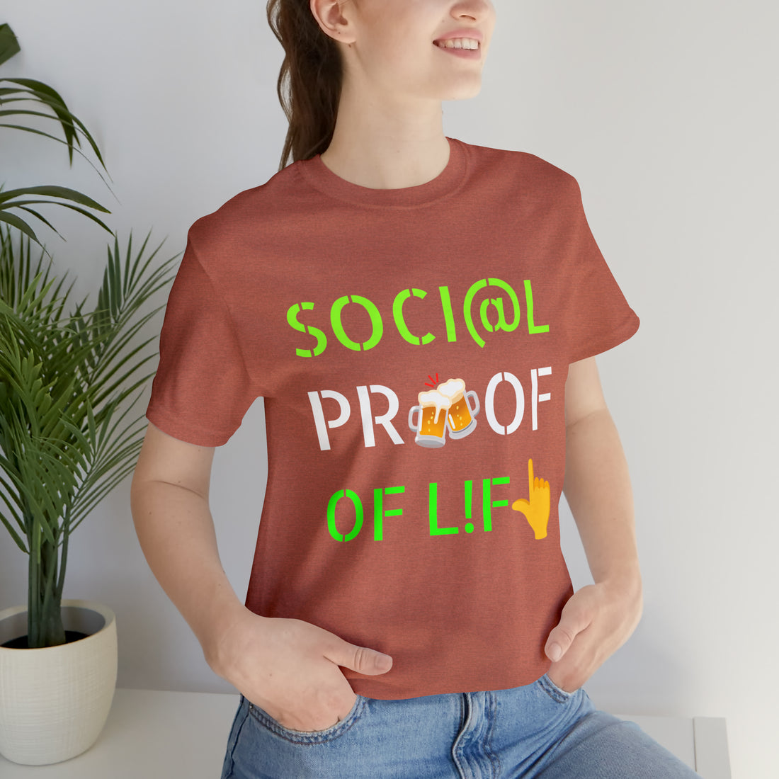 Unisex Social Proof Jersey Tee