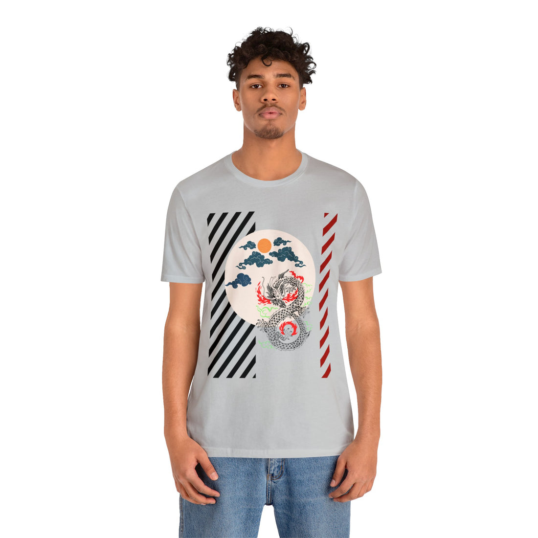 Oriental Dragon Unisex Jersey Tee