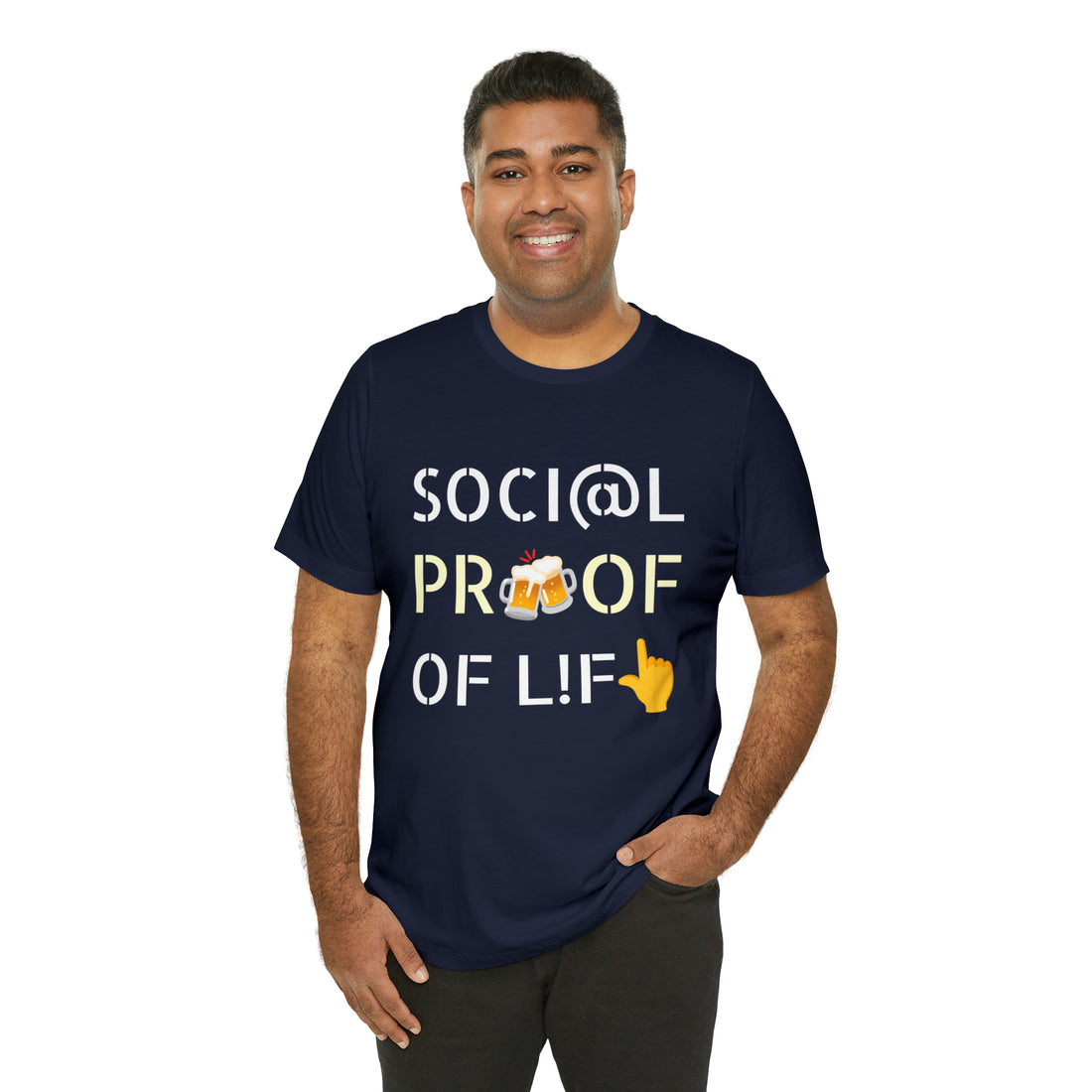 Unisex Social Proof Jersey Tee