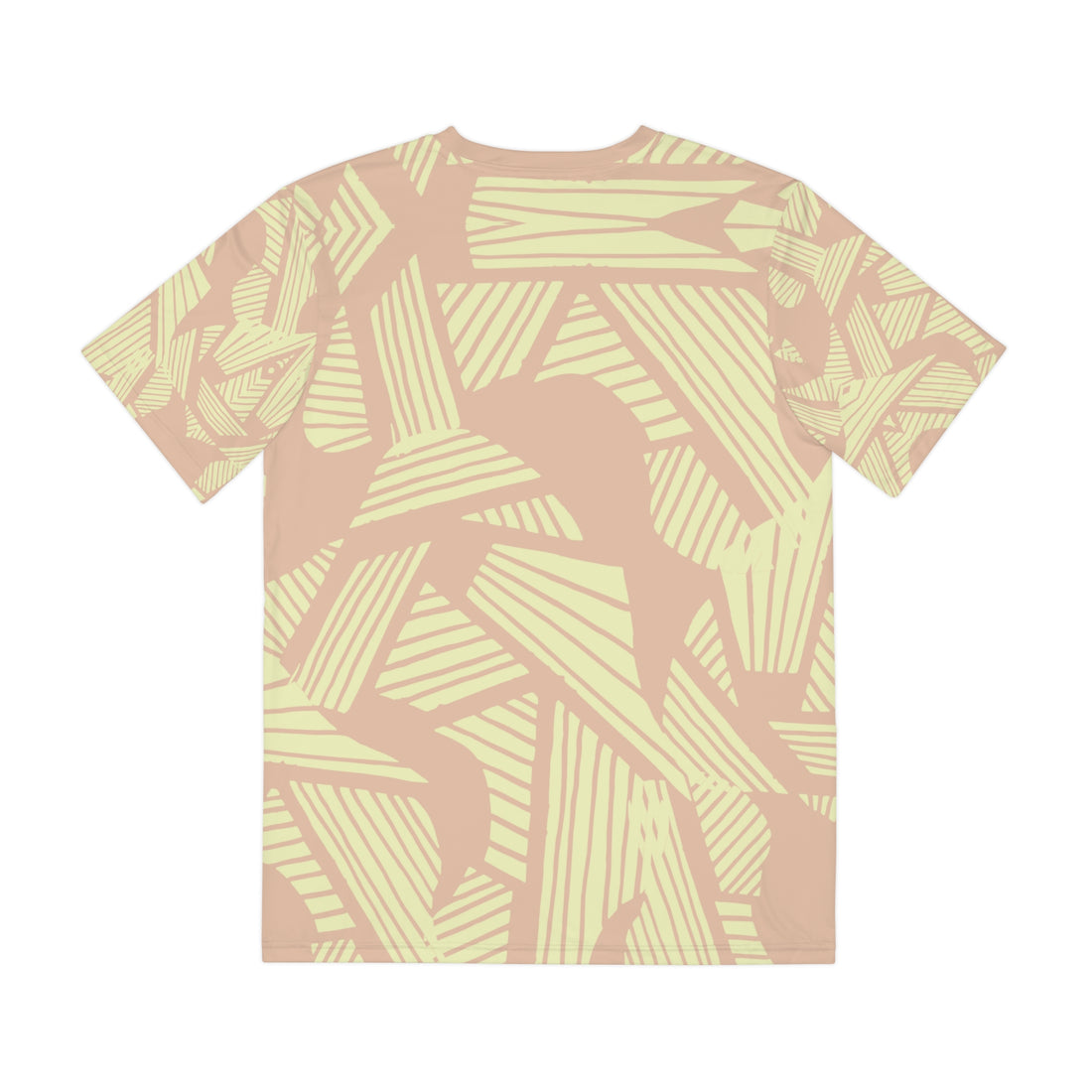 Nude Cool Cat Men's Polyester Tee (AOP)