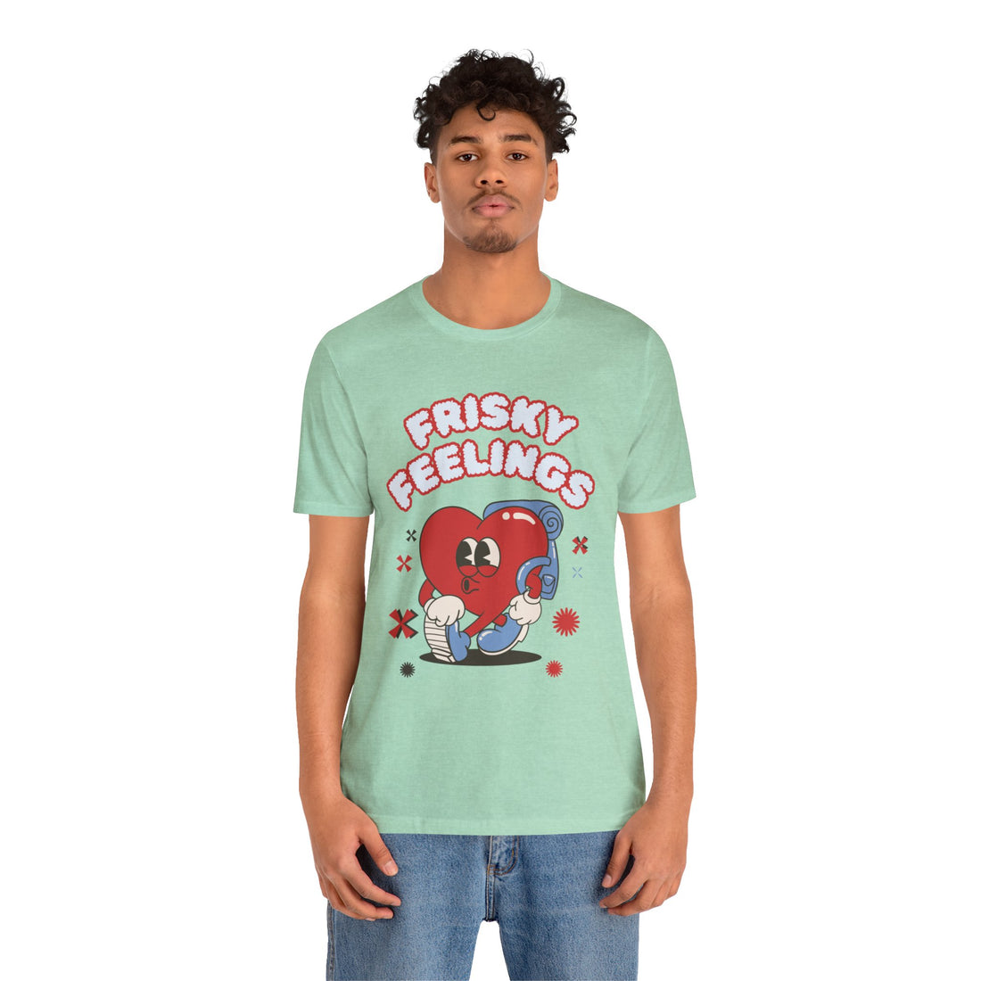 Frisky Feelings Unisex Jersey Tee