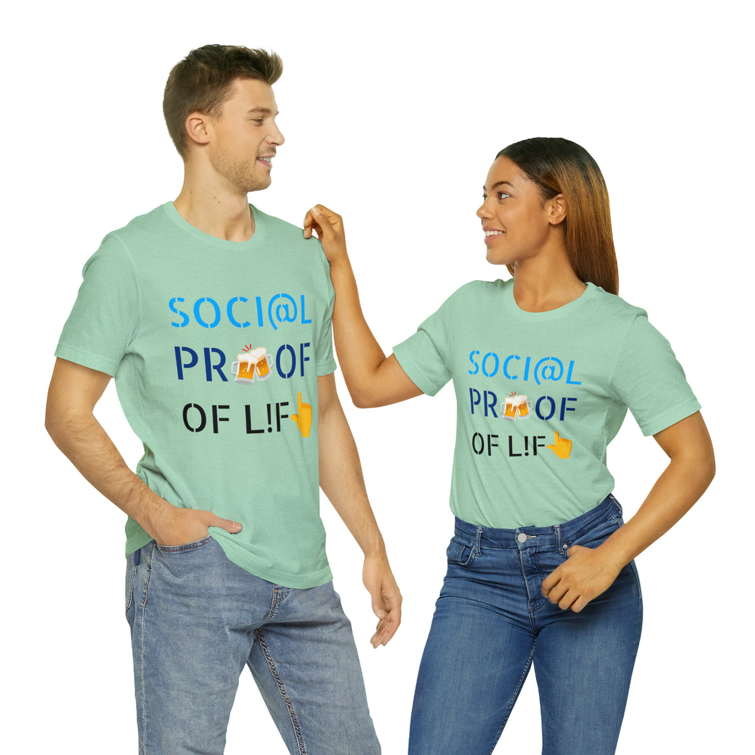 Unisex Social Proof Jersey Tee