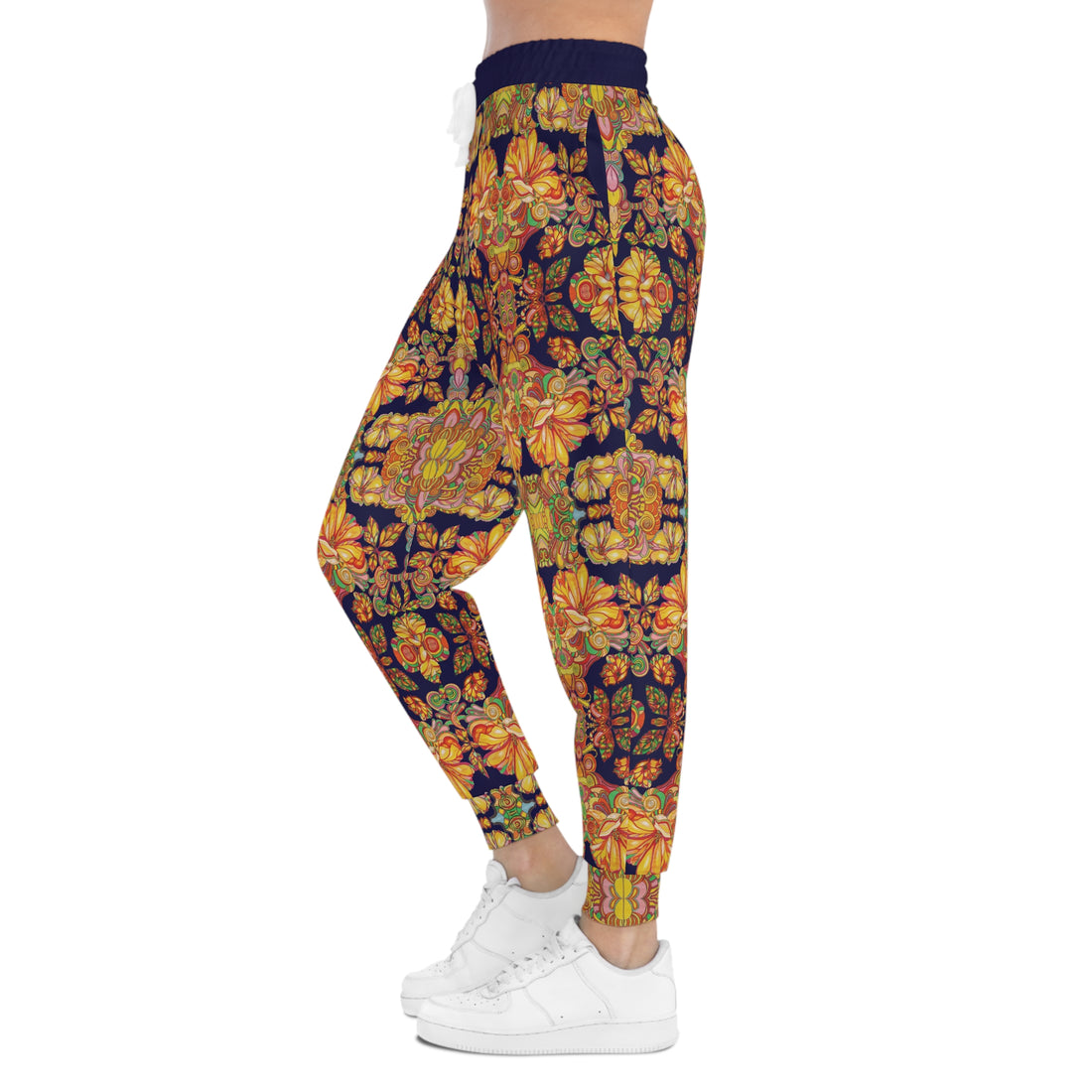 Ink AOP Artsy Floral Joggers
