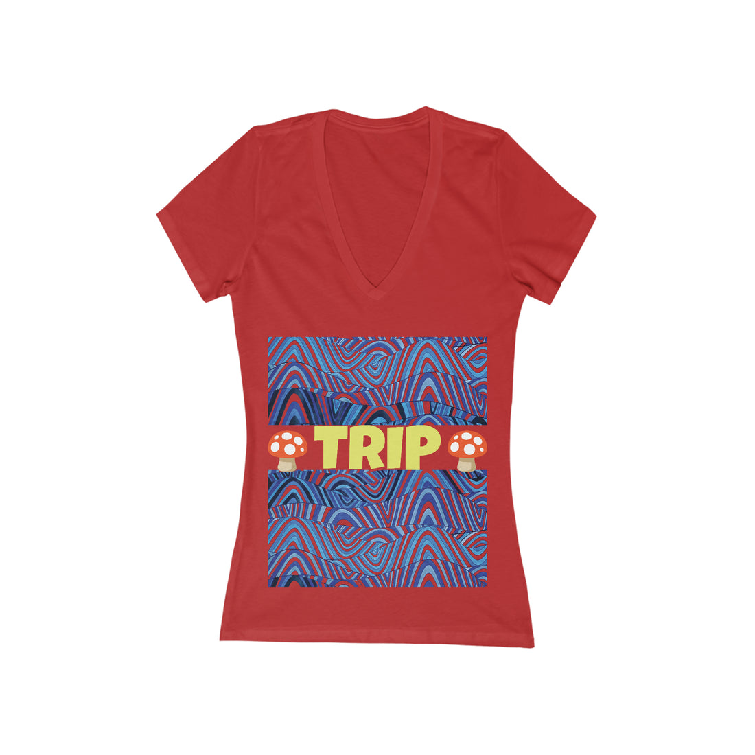 Women's Jersey Sonic Trip V-Neck Tee