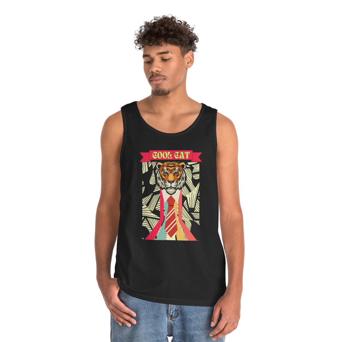 Cool Cat Unisex Tank Top